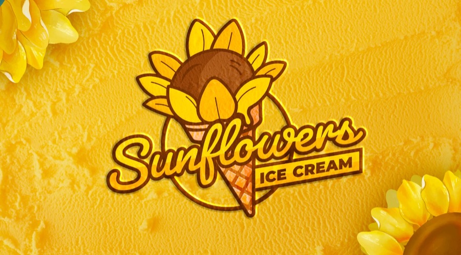 Sunflowers shop serving branded and themed ice cream in Orlando